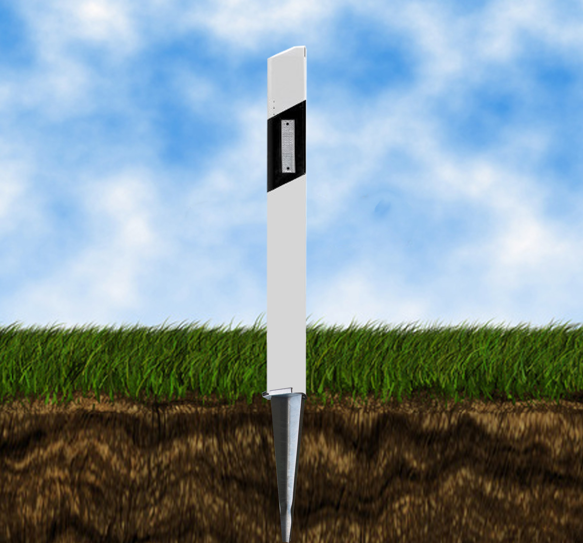 Retractable delineators 